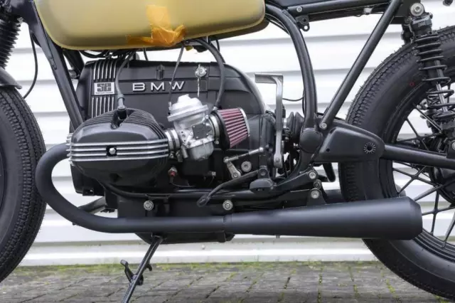 BMW R75 R80 R90 R100 Twinshock 2-2 Bobber Komplettanlage mit ABE 2