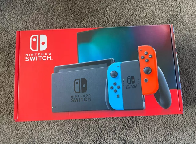 Nintendo Switch (2017) Genuine Empty Replacement Box *BOX ONLY - NO CONSOLE*