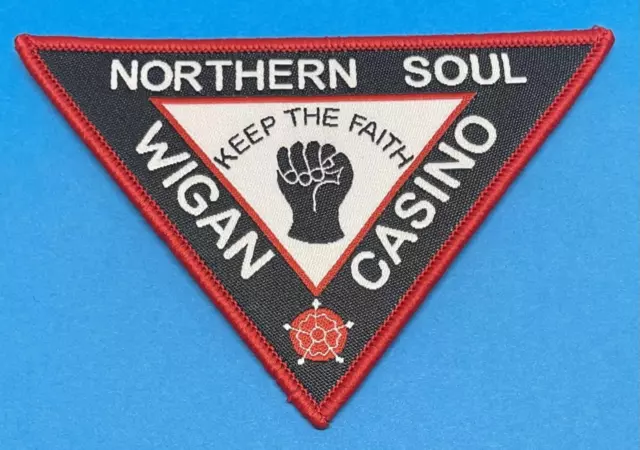 Northern Soul Patch - Wigan Casino - Wigan Triangle - Keep The Faith