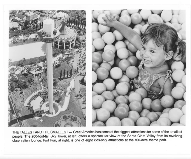 1981 MARRIOTT 39 S GREAT America Theme - 1981 Marriotts Great America Theme Park Black White.webp