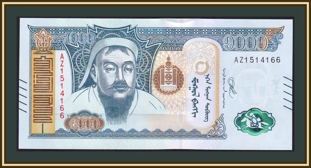 Mongolia 1000 tugriks 2020 P-67 (67f) UNC