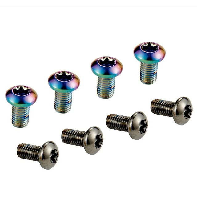 Bulloni In Titanio Per Freno Bici - Set 12 Pezzi Testa Torx - Foto 2