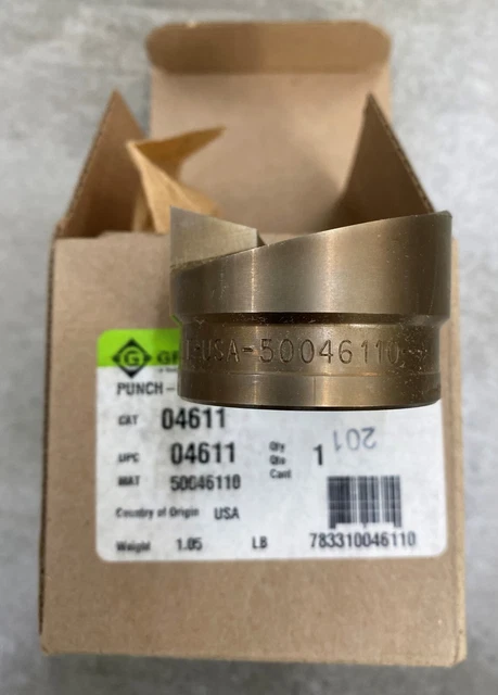 Greenlee 04611 Slug Splitter M50 ISO Punch suitable for stainless Steel 50046110