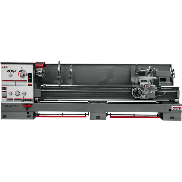 JET Spindle Bore Geared Head Lathe - 4 1/8in. Spindle Bore, Model# GH-26120ZH