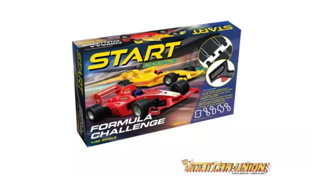 SCALEXTRIC C1408P Formula Challenge Start Set 1/32