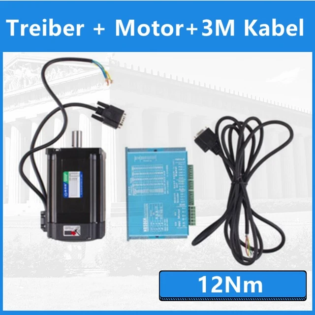 NEMA 34 CLOSED Loop Schrittmotor 12Nm Stepper Motor 6A Servo Motor ...