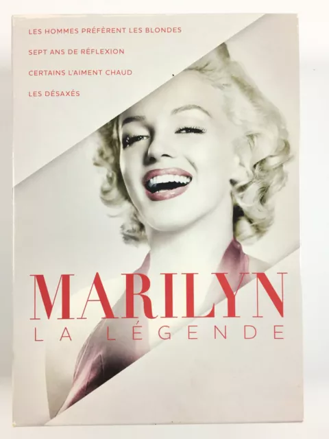 Marilyn Monroe La Légende / Coffret 4 DVD