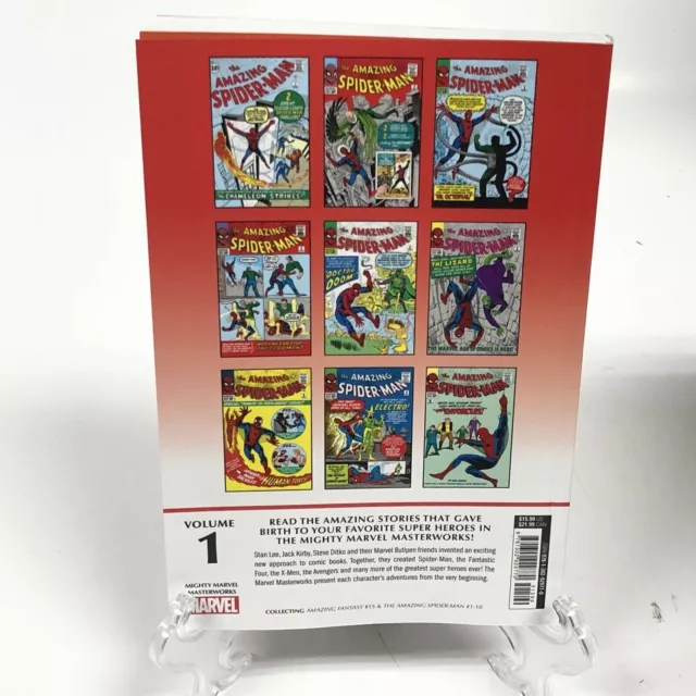 Amazing Spider-Man Mighty Marvel Masterworks Vol 1 Cho Cover New GN-TPB 6"x9" 2