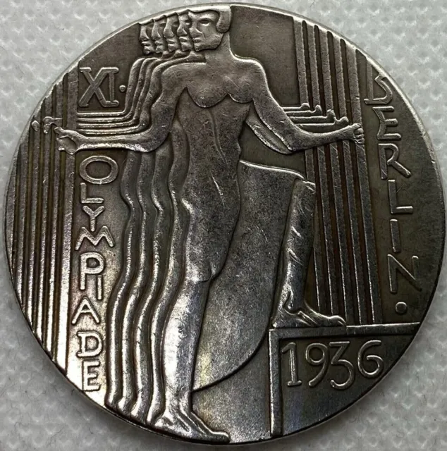 Participation medal Olympic Games Berlin 1936s Silvered Bronze Medal