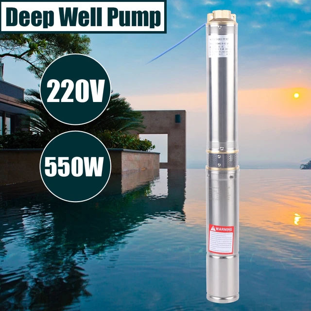 Solar Tauchpumpe 48V - 280W Brunnenpumpe Bis 60m Tiefe