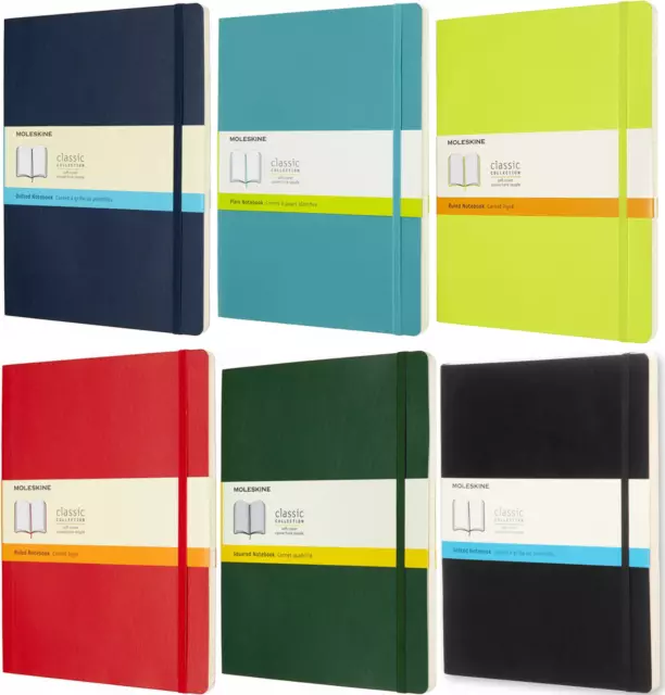 Moleskine Classic Collection Extra Large (25cm x 19cm) Soft Cover Notebook