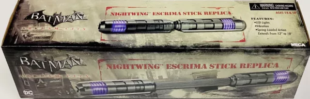 NIGHTWING ESCRIMA STICK Batman Arkham Knight 12" Prop Replica *Ships In A Box*