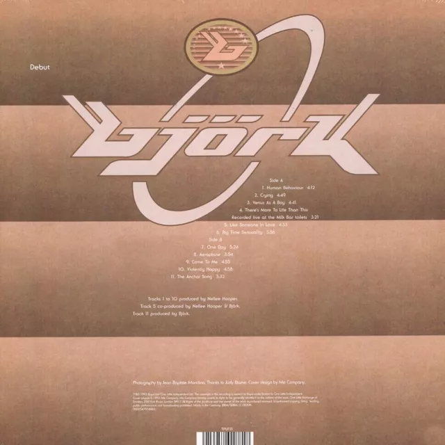 BJORK - Debut (2023) LP Vinyl 2