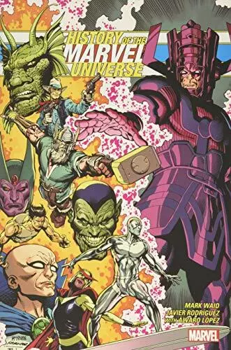 HISTORY OF THE MARVEL UNIVERSE TREASURY EDITION By Javier Rodriguez & Mark Waid