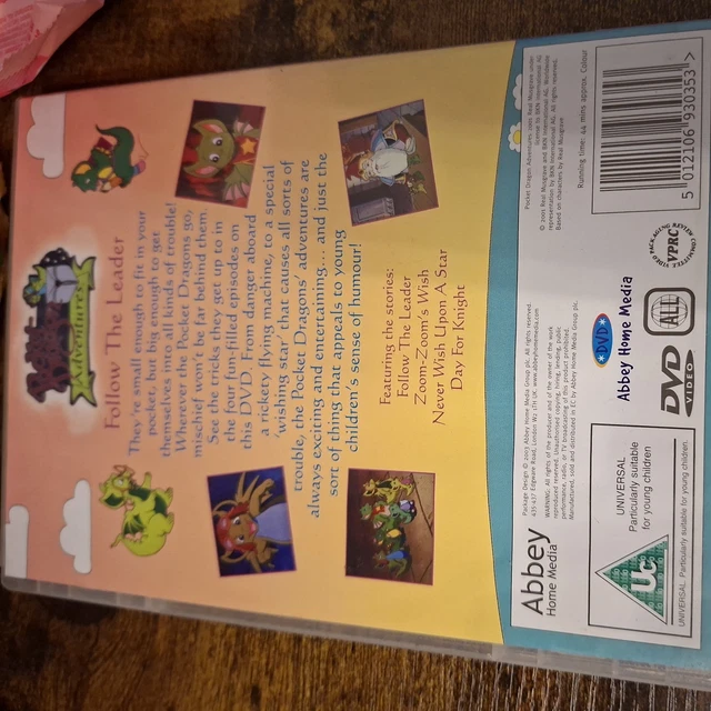 POCKET DRAGON ADVENTURES: Follow The Leader DVD c £2.24 - PicClick UK