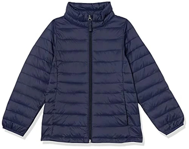 (TG. 4 anni) Amazon Essentials Piumino Leggero con Collo a Lupetto Impermeabile