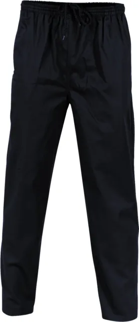 2 X Polyester Cotton Drawstring Chef Pants- DNC Workwear 1501 3