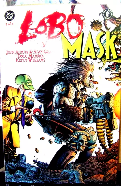 Lobo The Mask Dc Comics Bk #2 1997 Near-Mint