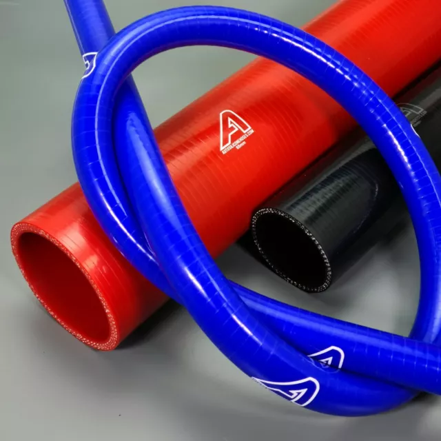 1 Meter Straight Silicone Hose Reinforced Silicon Hoses Red Blue Black