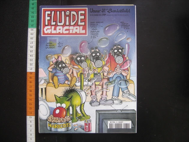 BD Bande dessinee FLUIDE GLACIAL style Psikopat periode de 1996 a 2000 HUMOUR