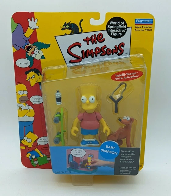 Figurine vintage simpsons world of springfield Playmates 2000 Krusty - Collection