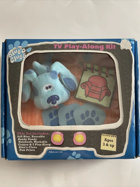 BLUES CLUES HANDY Dandy Notebook Thinking Chair Steve Plush Figure Toy ...