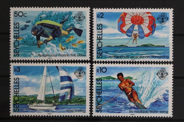 Seychellen, MiNr. 567-570, Wassersport, postfrisch / MNH - 633511