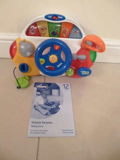 Chicco Talking Driver - Bilingual toy - teaches your child in English and French