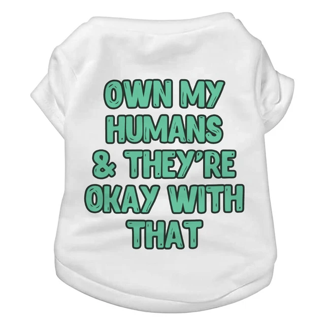 Funny Dog T-Shirt - Printed Dog Shirt - Cool Dog Clothing