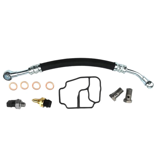 ENGINE OIL FILTER Housing Seal Kit Housing Gasket For BMW E46 E39 E53