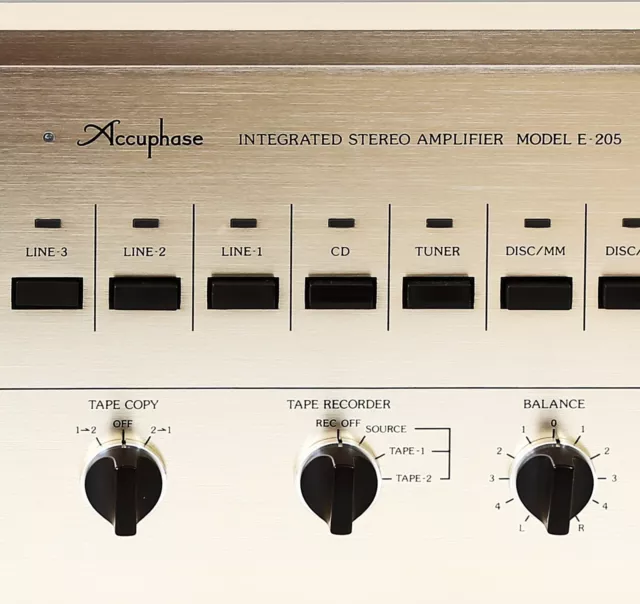 HiFi-ZEILE Check-Up für   Accuphase E-205, E-206, E-305, E-405