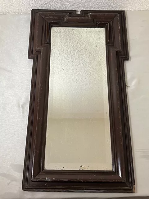 Ancien XXème miroir en bois style Napoléon 3