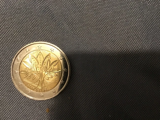 Piece 2 Euro 2022 Liberte Egalite Fraternite PIÈCE 2 EUROS rare - France 2022 RF LIBERTE EGALITE FRATERNITE EUR 180