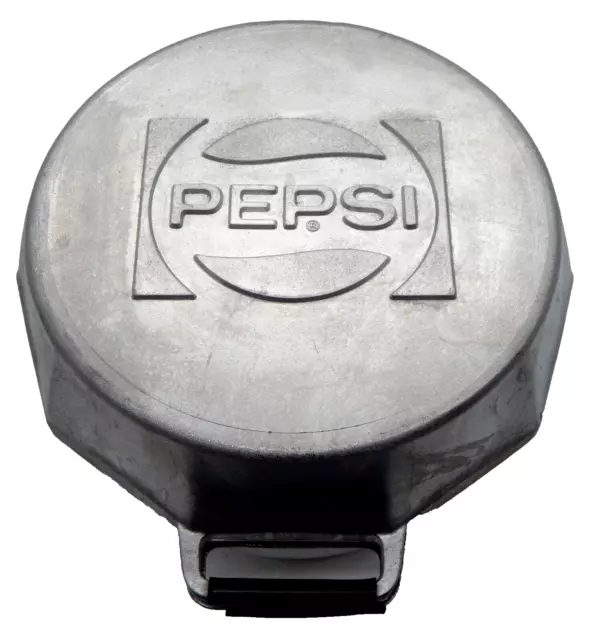 VTG Pepsi Cola Bottle Cap Logo Cast Aluminum Charcoal Tabletop Portable Grill