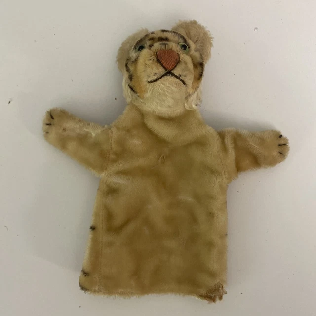 Vintage Mr Mister Rogers Daniel Tiger Hand Puppet Stripped read
