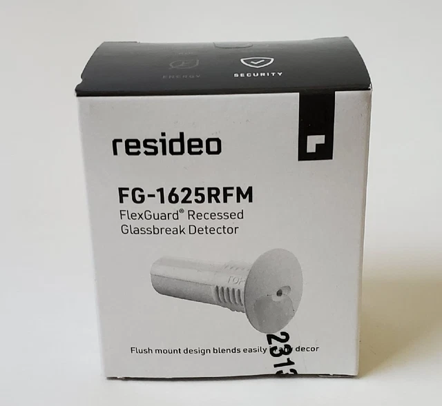 Detector de ruptura de vidrio empotrado Honeywell FG-1625RFM FlexGuard