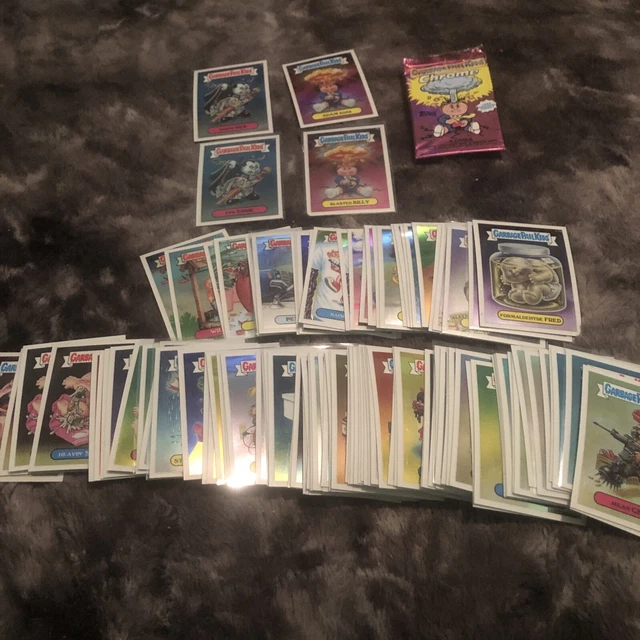 Garbage Pail Kids Chrome 1 Complete 110-Card Base Set +Wrapper 2013 1St Series