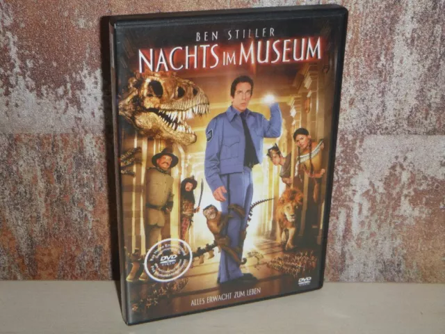 NACHTS IM MUSEUM Alles erwacht zum Leben -- DVD FSK 6 mit BEN STILLER