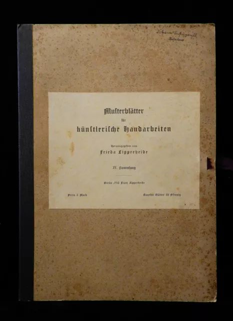 Musterblätter für künstlerische Handarbeiten Lipperheide 1893 - 4. Sammlung (81)