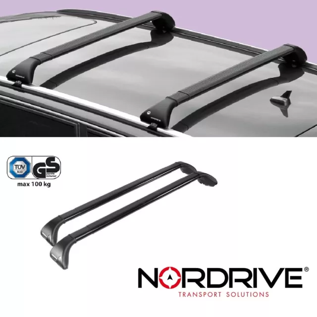 NORDRIVE SNAP Dachträger für CITROEN C4 GRAND PICASSO 2 - Geschl. Reling - 13-18