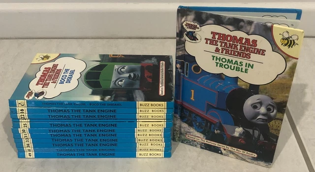 VINTAGE 1990 & 1993 Thomas the Tank Engine Buzz Books Set of 14 £25.47 ...