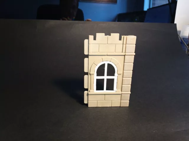 Playmobil 3D ventana con castillos y casas medievales  STECK