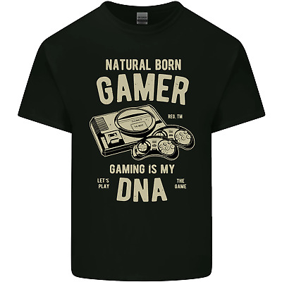 Natural Born Giocatore Gioco Divertente Da Uomo Cotone T-Shirt Tee Top