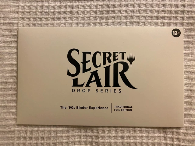 MTG Secret Lair: The 90s Binder Experience (Foil) *SEALED*