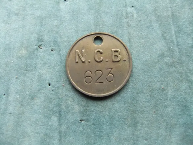 NCB National Coal Board Pit Colliery Check Tool 623 Token mine miner