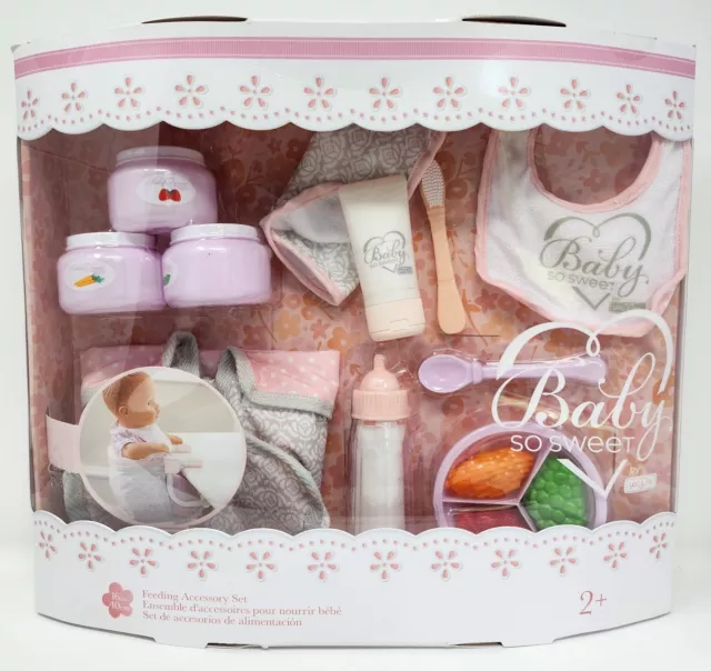 You & Me Baby So Sweet Feeding Accessory Set