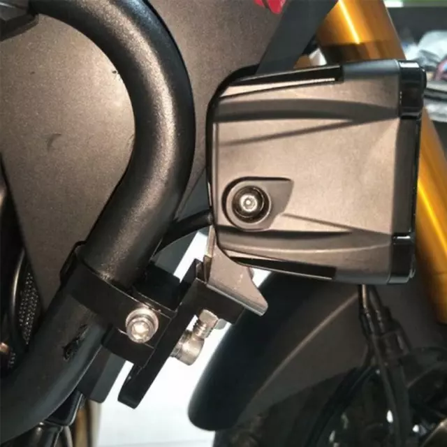 Motorrad LED Zusatzscheinwerfer Rohr Gabel Halterung Klemmhalter 20mm-31mm
