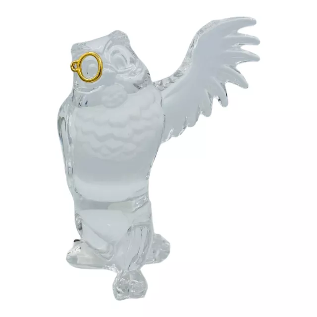 Lenox Disney Owl Winnie From The Pooh Crystal Glass Figurine New w/o Box RARE