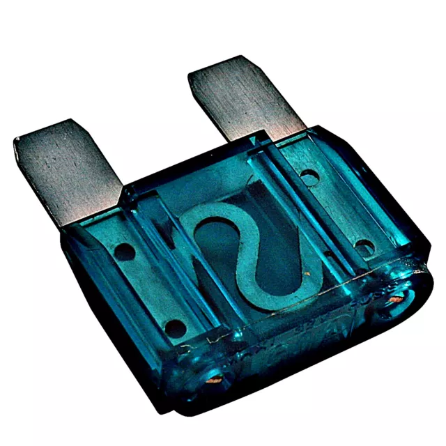 1x 3x 10x 60A Maxi Sécurité Voiture Assurance Plat Bleu Bouchon Fusible FK3 60 A