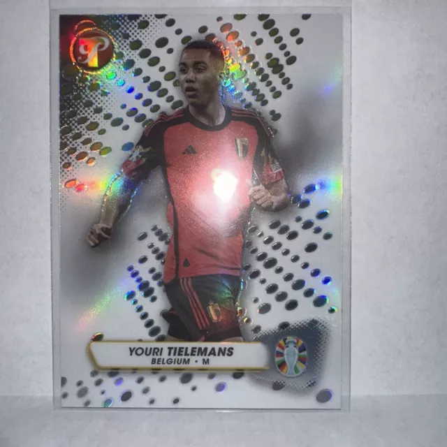 TOPPS PRISTINE ROAD To Euro 2024 012 Youri Tielemans (Belgium